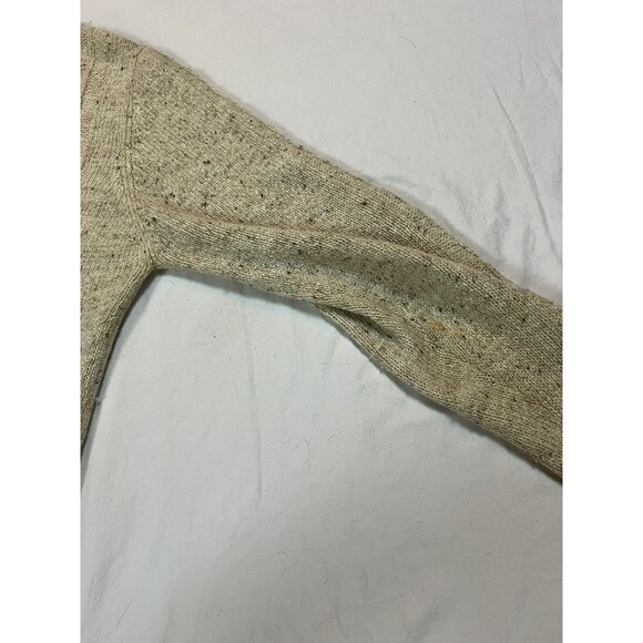 Marisa Christina Cable Knit Sweater Talbots Silk Wool VTG |‎ Cream | Size Medium - Picture 12 of 16